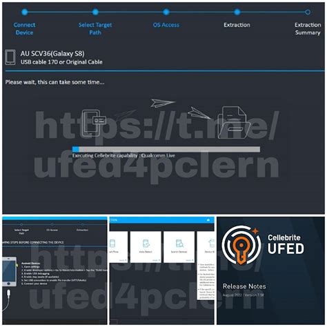 Cellebrite support ticket